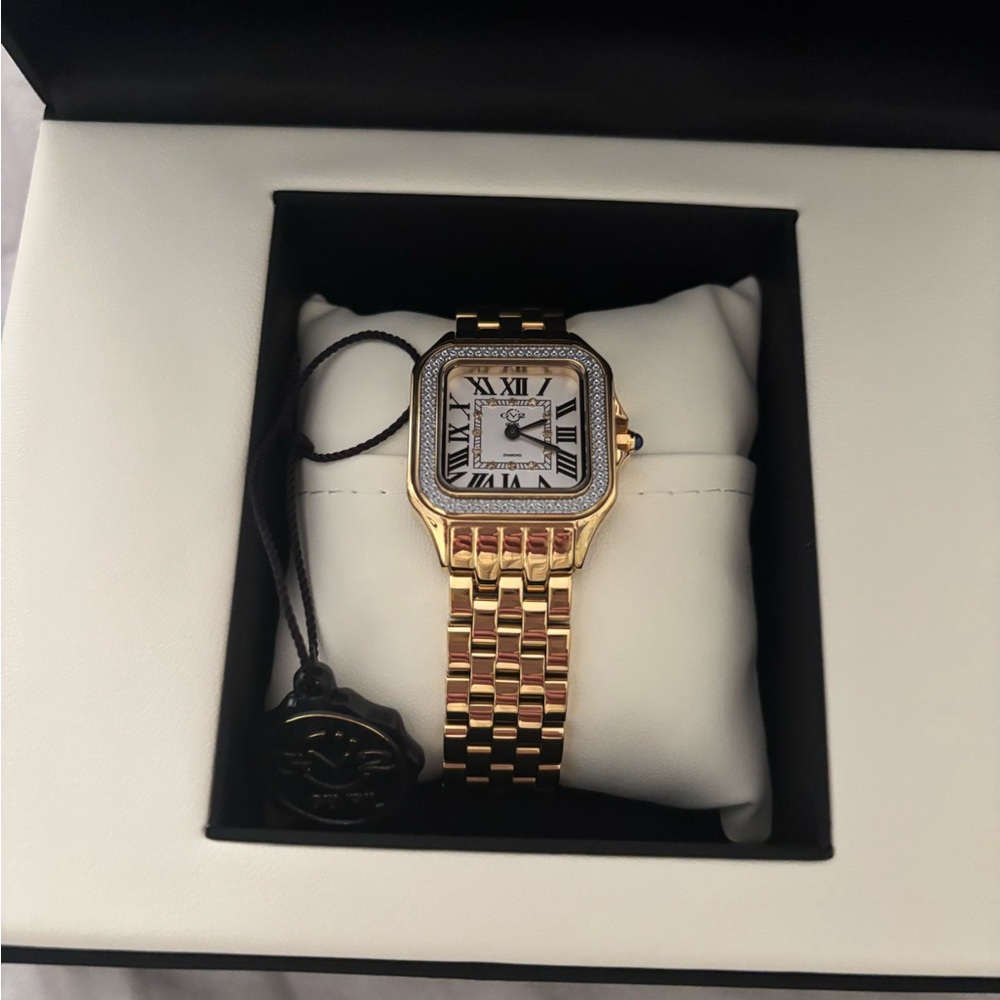 Gold and Silver Women's Watch